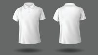 White Polo Shirt Mockup