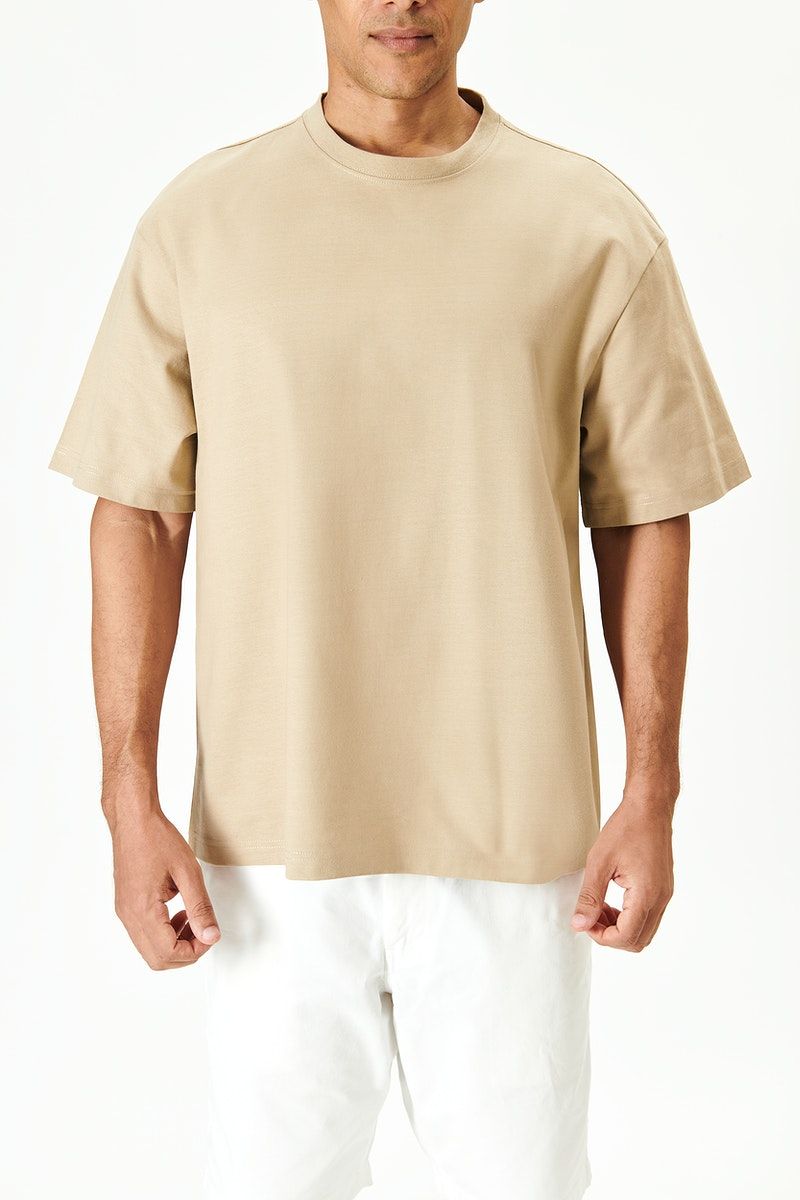 Tan Shirt Mockup