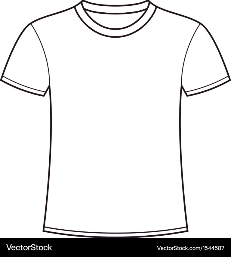 White Blank T Shirt Template – Free Mockups