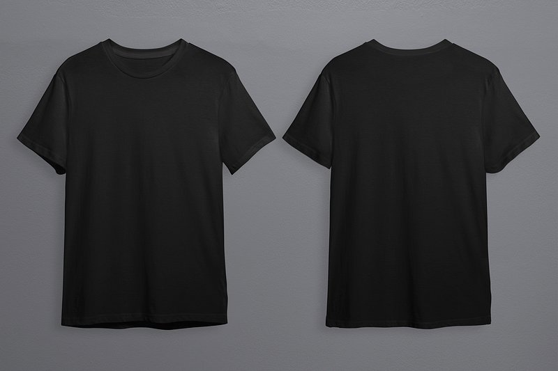 Shirt Black Mockup