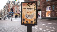 Coffee Billboard Mockup Free