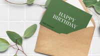 Free Greeting Card Mockups