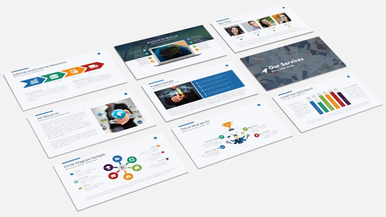 Powerpoint Presentation Mockup