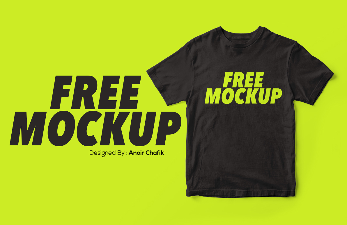 Realistic T Shirt Mockup Psd Free