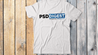 White Shirt Mockup Psd