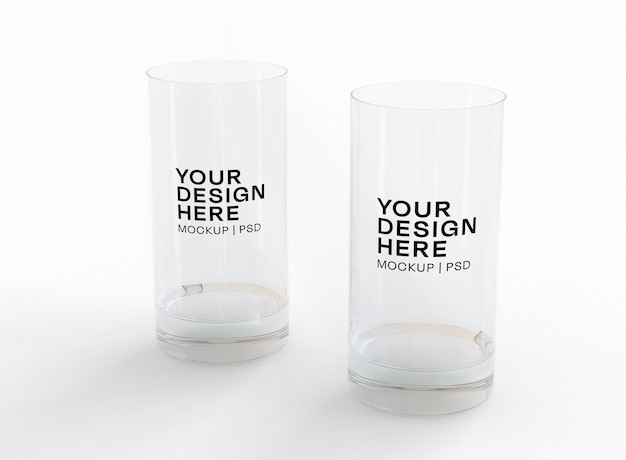 Glass Glass Mockup Free