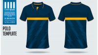 Polo Shirt Design Template Psd Free
