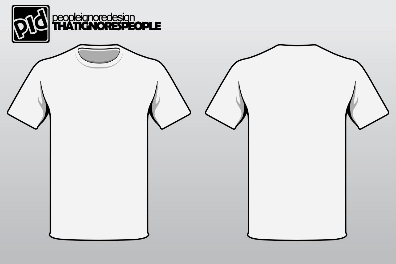 How To Make T-shirt Template In Photoshop