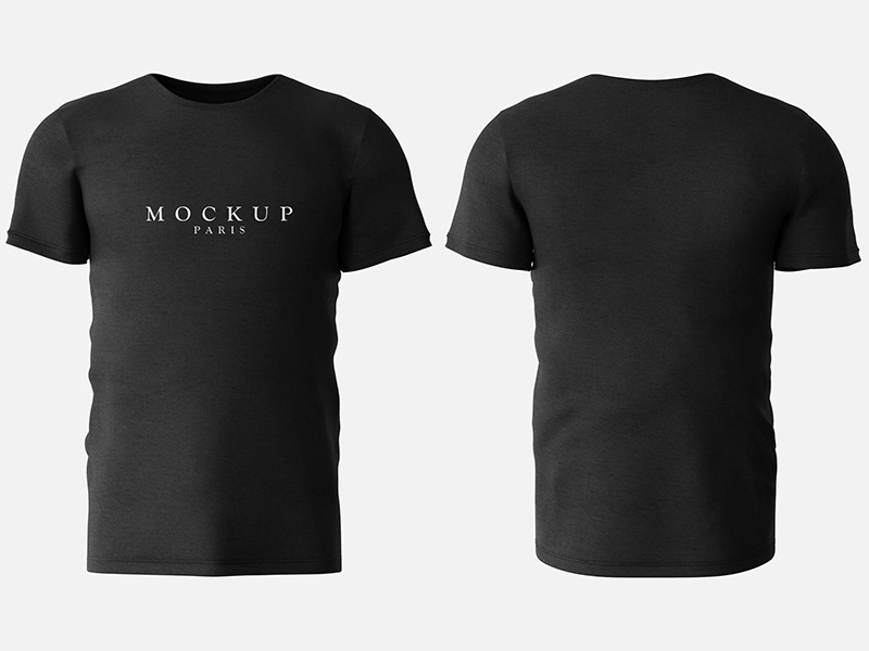 Mockup Shirt Front And Back Psd