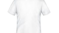 White T Shirt Template Psd