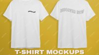 White T Shirt Mockup Psd Free