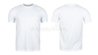 White Round Neck T Shirt Mockup