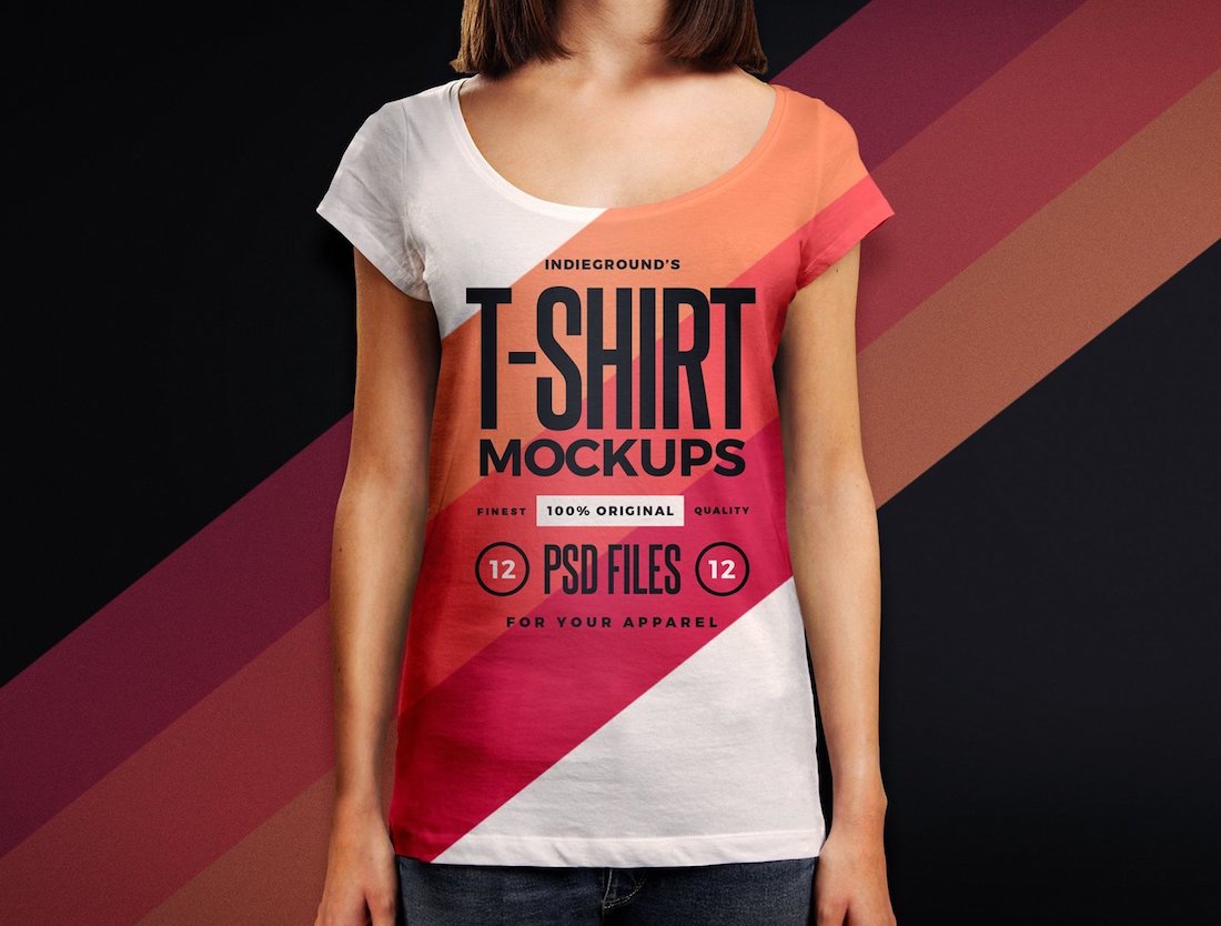 Mockup Shirt Woman