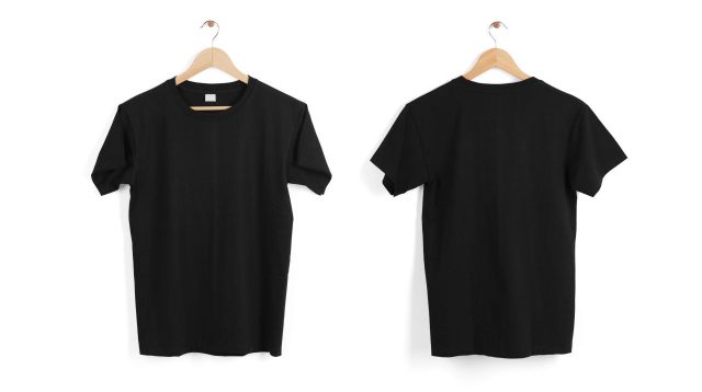 Blank Black Hanger Heavyweight How To Make A How To Make Hd High Resolution Hanging Heather Grey How To Make A How To Make T-shirt Mockup In Photoshop
