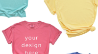 Comfort Colors T Shirt Mockup Free