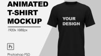 Animated T Shirt Mockup Free