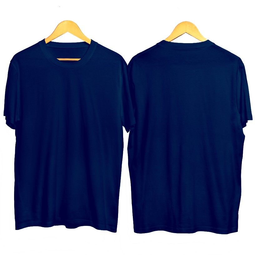 Mockup Kaos Polos Navy