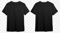 Mockup Black T Shirt Free