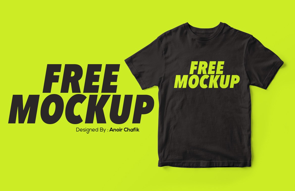 Free T Shirt Design Mockup