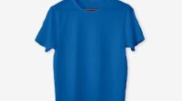 Blue Shirt Mockup