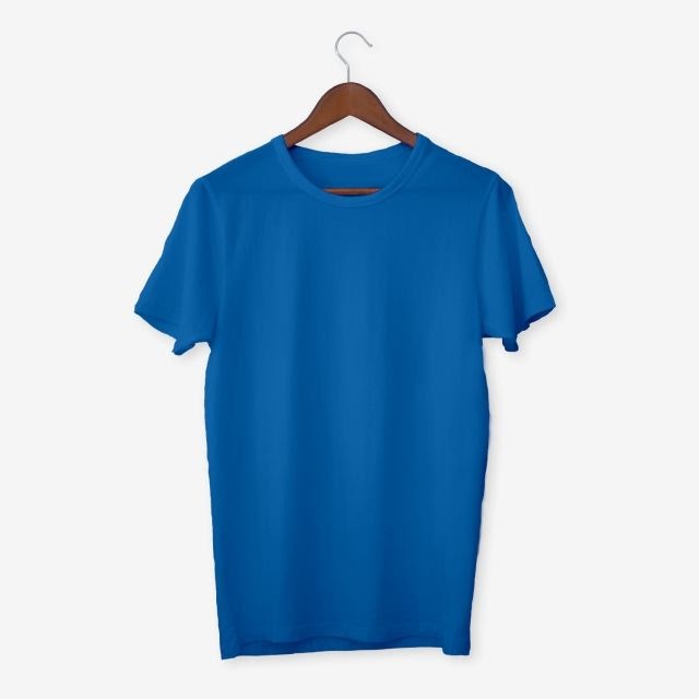 Blue Shirt Mockup