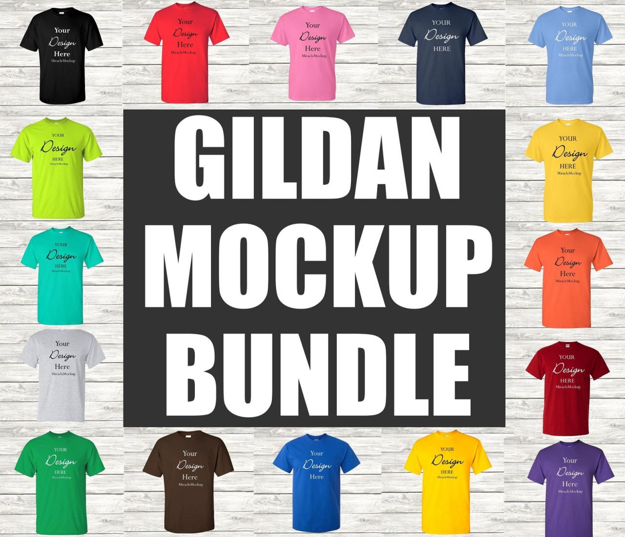 Gildan 2000 Mockup