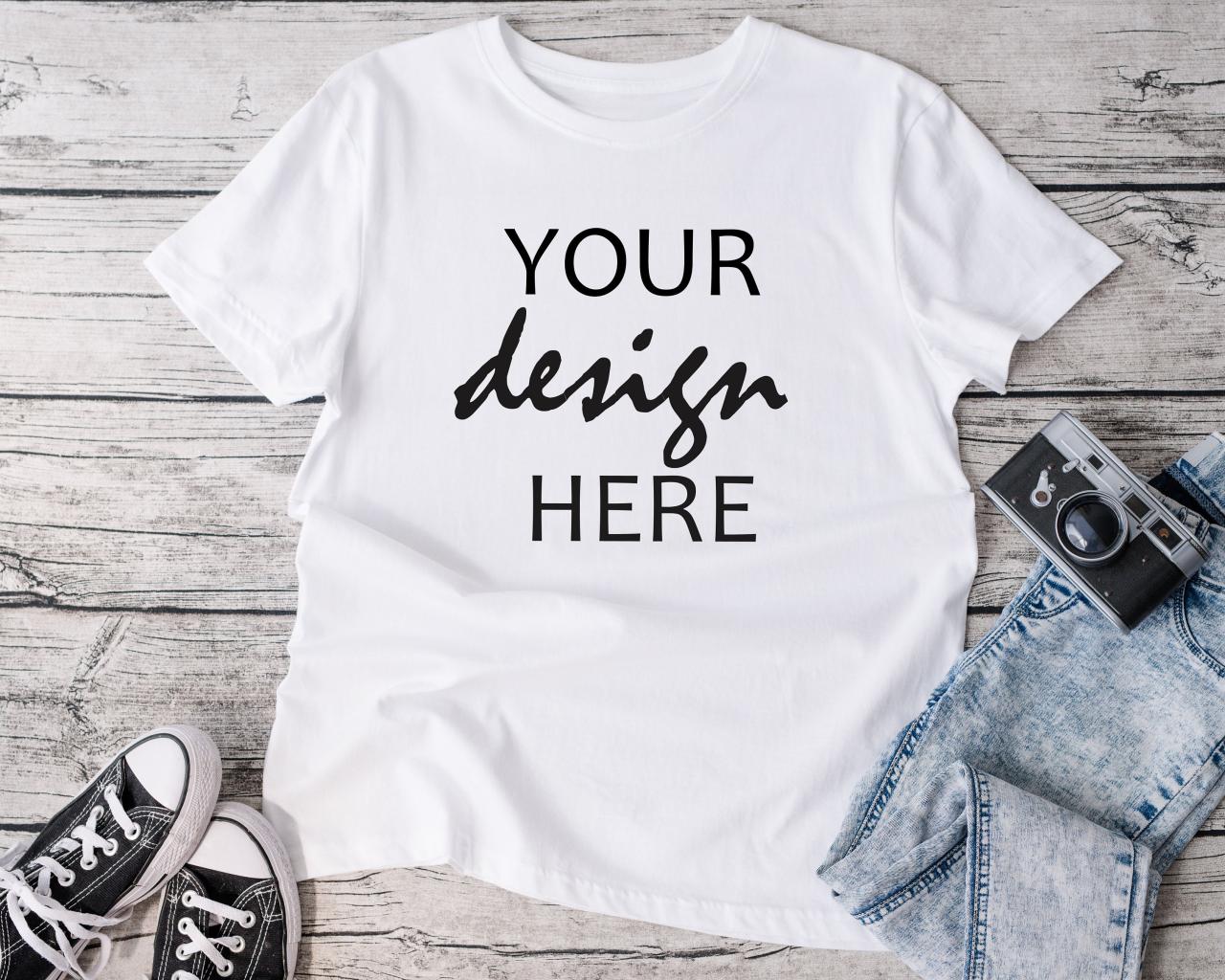 T Shirt Mockup Etsy