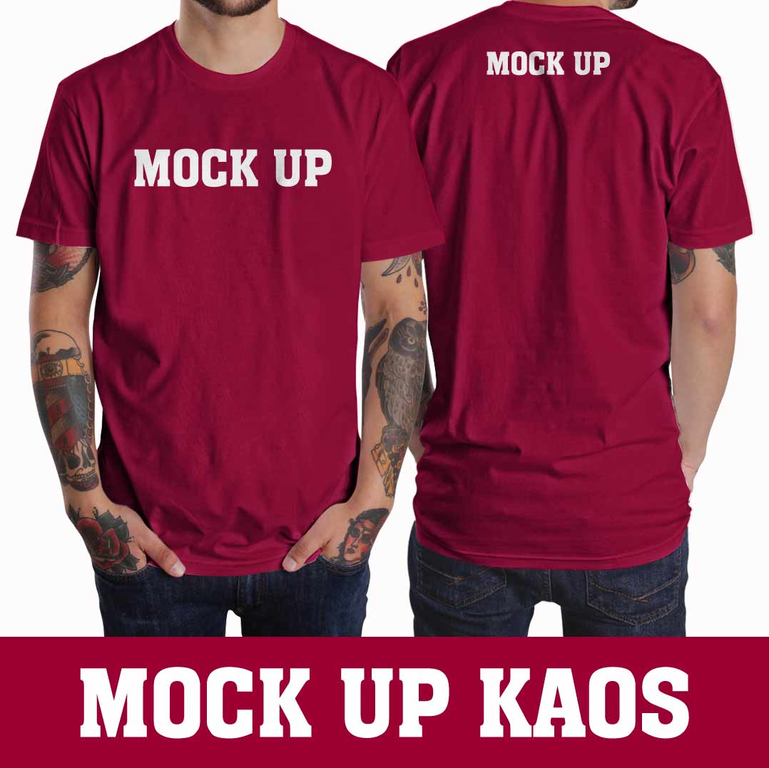 Mockup Kaos Polos Psd Free