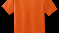 Mockup Kaos Orange