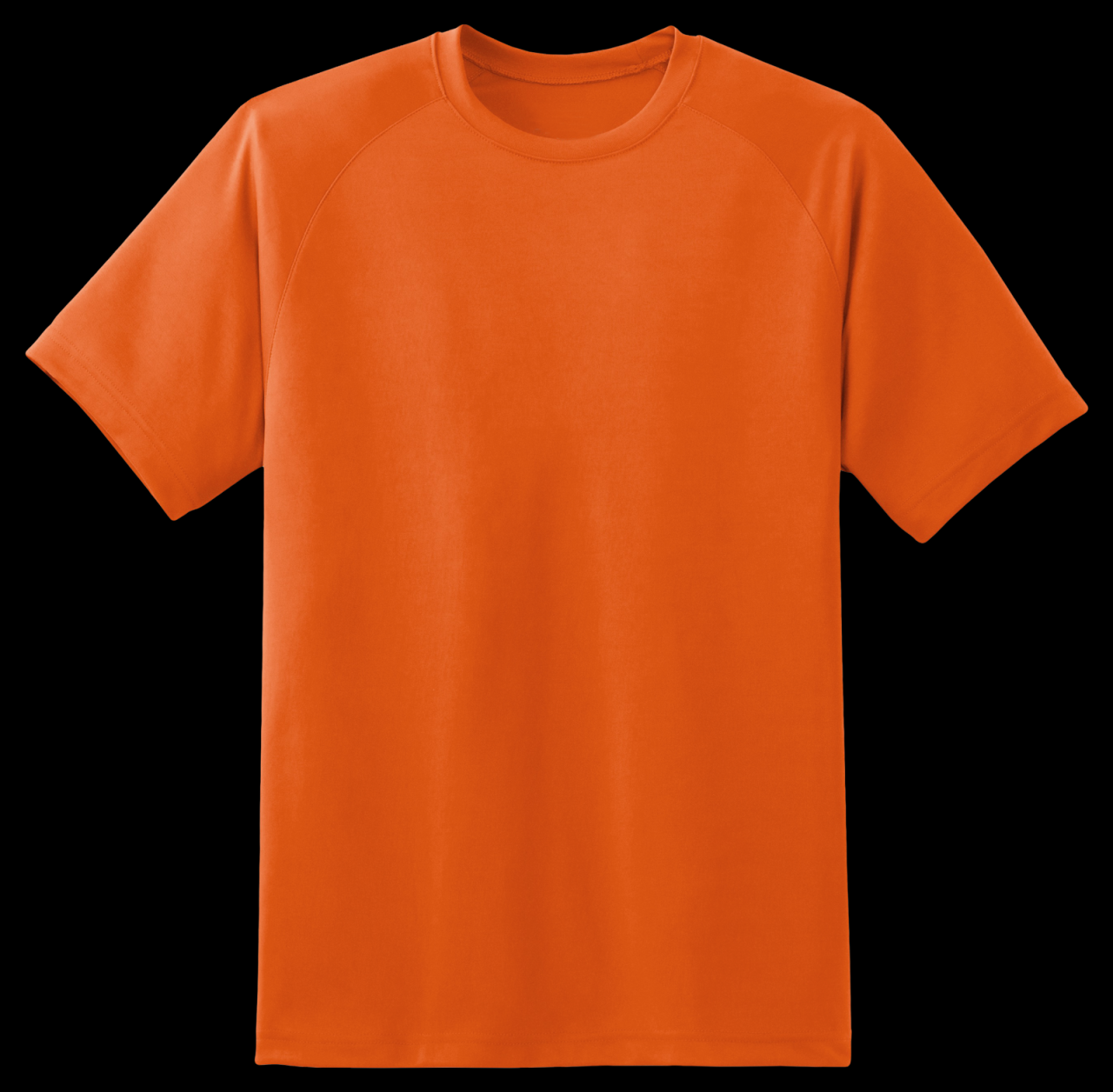 Mockup Kaos Orange