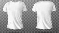 White Tshirt Mock Up